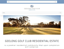 Tablet Screenshot of geelonggolfclub.com.au